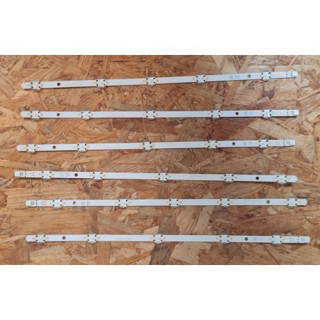 Kit Led´s TV Toshiba 48L3663DG Recondicionado Ref: SVV480A16A_5LED_Rev03_150803