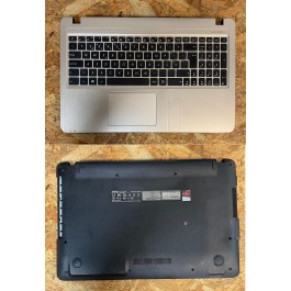 Back Cover LCD & Bezel Asus A540L Recondicionado Ref: 13NB0B01AP0401 / 13NB0B01AP0121