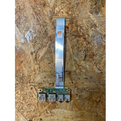 USB Board C/ Jack de Áudio Asus K53S Recondicionado Ref: 69N0KDB10G01