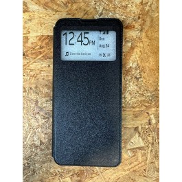 Capa Flip Cover Preta TCL 20 SE / TCL T671H