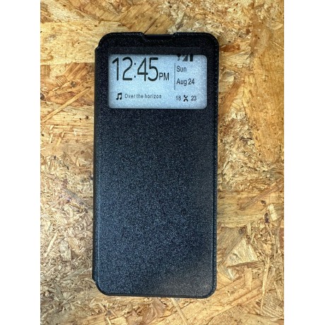 Capa Flip Cover Preta TCL 20 SE / TCL T671H