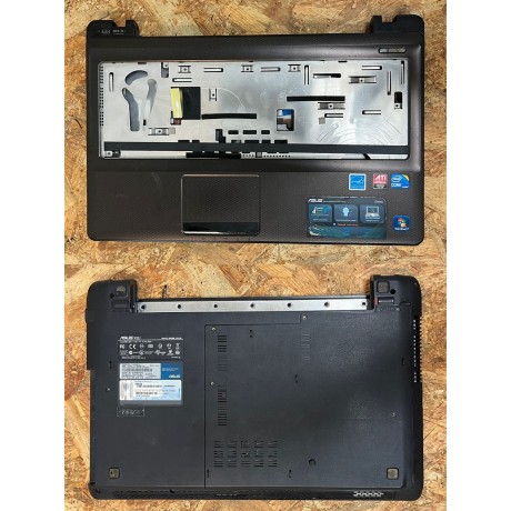Bottom Cover & Cover Teclado Asus K52J Recondicionado Ref: 13N0-GUA0601 / 13N0-GUA0853