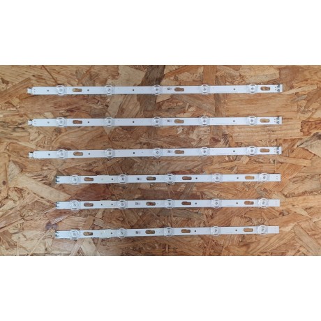 Kit Barras LEDs Samsung UE43TU7005K Ref : V0T7-430SMB-R0