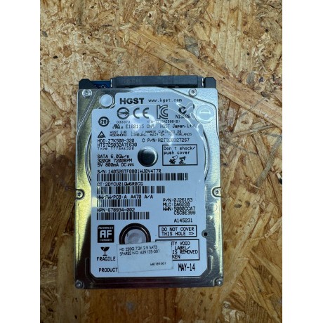 Disco Rigido 500GB HGST SATA 2.5 Recondicionado Ref: Z5K500-500