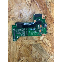 Placa USB C/ Jack de Audio Asus F6V Recondicionado Ref: 08G2026FS20
