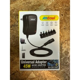 Carregador Universal Regulável 3v a 12v 2.1a 45w Varias Pontas Andowl