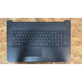 Teclado C/ Frame Preto HP 17-BY Series Original Ref : L22750-131
