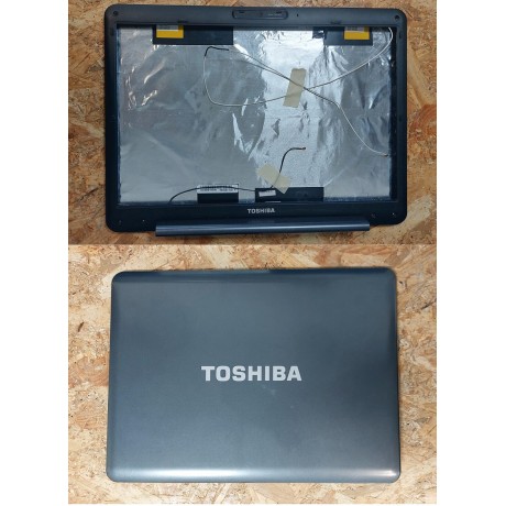 Back Cover LCD & Bezel Toshiba A300-276 Recondicionado Ref: V000123360 / V000123350