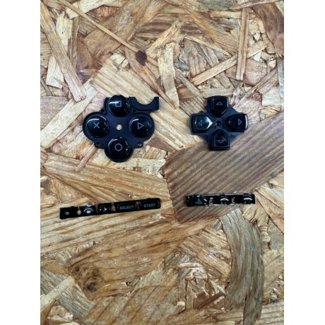 Teclado Preto Completo PSP 3000 Series