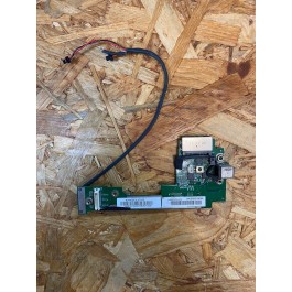 PCB Conector de Carga C/ Conector RJ45 & RJ10 Clasus More S-500 Recondicionado Ref: 40-A0851L-D100
