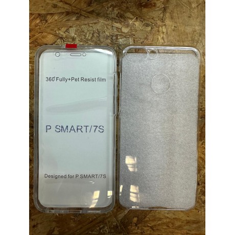 Capa de Silicone 360 Transparente Huawei P Smart / Huawei Honor 7S