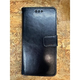 Capa Flip Cover Preta ZTE Blade A35 Lite