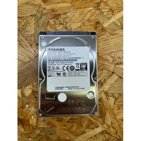 Disco Rigido 500GB Toshiba SATA 2.5 Recondicionado Ref: MQ01ABF050