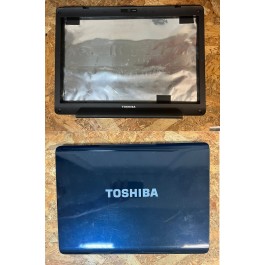Back Cover LCD & Bezel Toshiba Satellite A200-2B7 Recondicionado Ref: FA019000W00 / AP019000P00
