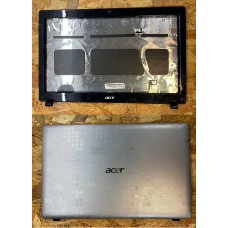 Back Cover LCD & Bezel Acer Aspire 5551 Series Recondicionado Ref: AP0C9000900 / AP0C90002000