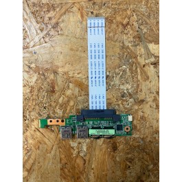 USB Board C/ Jack de Áudio Asus EEEPC 1005 Recondicionado Ref: 60-0A1BDT1000-B02