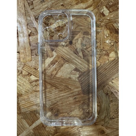 Capa de Silicone Transparente Rigida Iphone 13 Pro Max