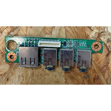 Placa de Som e Usb Insys M761SU Recondicionado Ref: 6-71-M74SA-D03AGP
