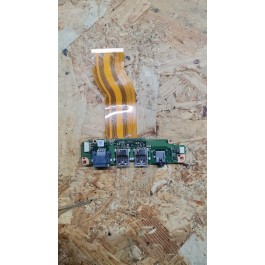 USB Board C/ Jack Audio Toshiba Tecra Z40-B-12p Recondicionado Ref:FAMXUS2