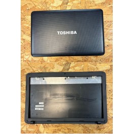 Back Cover LCD & Bezel Toshiba Satellite C850D-117 Recondicionado Ref: H000050160 / H000050150