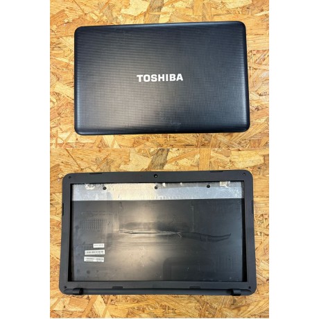 Back Cover LCD & Bezel Toshiba Satellite C850D-117 Recondicionado Ref: H000050160 / H000050150