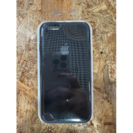 Capa Silicone Apple iPhone 6S Preta