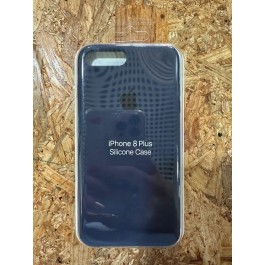 Capa de Borracha Azul Escuro iPhone 7 Plus / iPhone 8 Plus