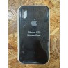 Capa de Borracha Preta iPhone XS
