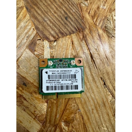 Placa Wireless HP Pavilion 15-D Series Original Ref: 733411-801