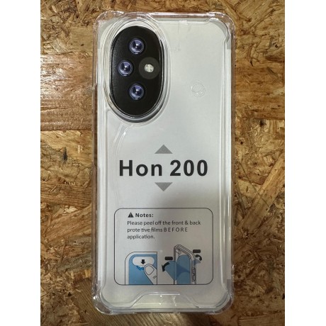 Capa de Silicone Transparente Rigida Honor 200 / Honor ELI-AN00