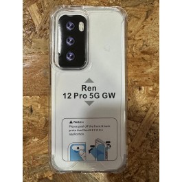 Capa de Silicone Transparente Rigida Oppo Reno 12 Pro 5G / Oppo CPH2629