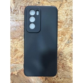 Capa de Silicone Preta Oppo Reno 12 Pro 5G / Oppo CPH2629