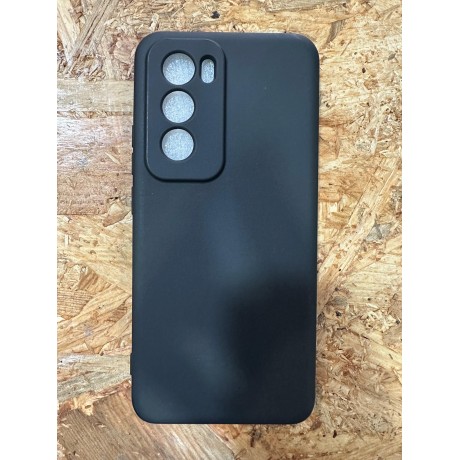 Capa de Silicone Preta Oppo Reno 12 Pro 5G / Oppo CPH2629