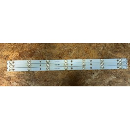 Kit Barra Leds TV Philips 32PHH4100/88 Recondicionado Ref: GJ-2K15 D2P5-315 D307-V1.1
