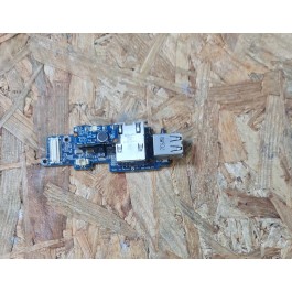 Placa USB Board & Conector de Rede RJ45 Dell Latitude D620 / Dell PP18L Recondicionado Ref: LS-3301P