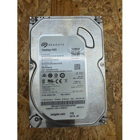 Disco Rigido 1TB Seagate SATA 3.5 Recondicionado Ref: ST1000DM003