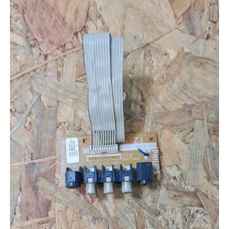 Placa RCA C/ Jack Audio Philips 37PF9731D/10 Recondicionado Ref : CPWBX3386TPZ