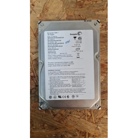 Disco Rigido 160Gb Seagate SATA 3.5 Recondicionado Ref: ST3160021A