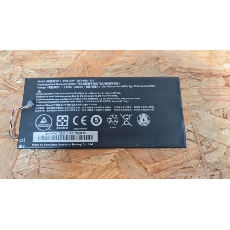 Bateria Acer Iconia One 7 Recondicionada Ref: 3165142P