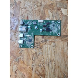 Placa USB Board C/ RJ45 & Conector de Carga HP Slate 21 Series Recondicionado Ref: 010189P0B-35K-G