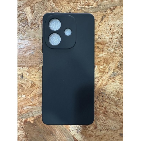 Capa de Silicone Preta Oppo A40 4G / Oppo A40M / Oppo A3X 5G / Oppo A3X 4G / Oppo A3 5G / Oppo A3