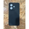 Capa de Silicone Preta Oppo A40 4G / Oppo A40M / Oppo A3X 5G / Oppo A3X 4G / Oppo A3 5G / Oppo A3