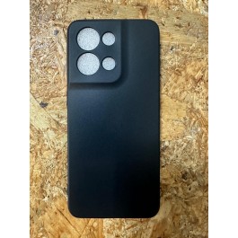 Capa de Silicone Preta Oppo Reno 8 / Oppo CPH2359