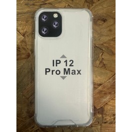 Capa de Silicone Transparente Rigida Iphone 12 Pro Max
