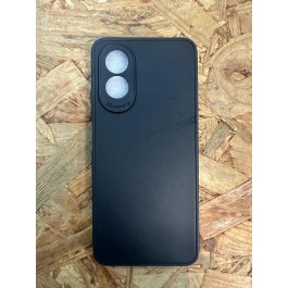 Capa de Silicone Preta Oppo A38 / Oppo A18