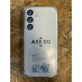 Capa de Silicone Transparente Rigida Samsung A55 5G / Samsung SM-A556V