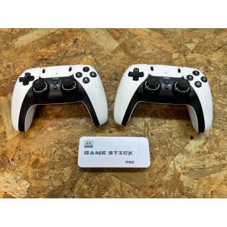 Consola de Jogos Retro 2.4G Wireless 3D 4K DDR3 256Mb C/ 10 Jogos Simuladores