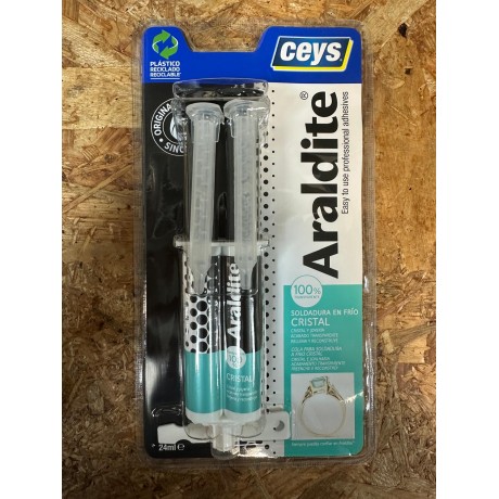 Cola Para Soldadura em Cristal Araldite