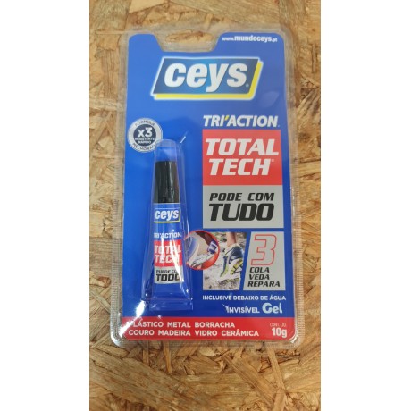 Cola de Gel Invisível Total Tech Tri Action Ceys