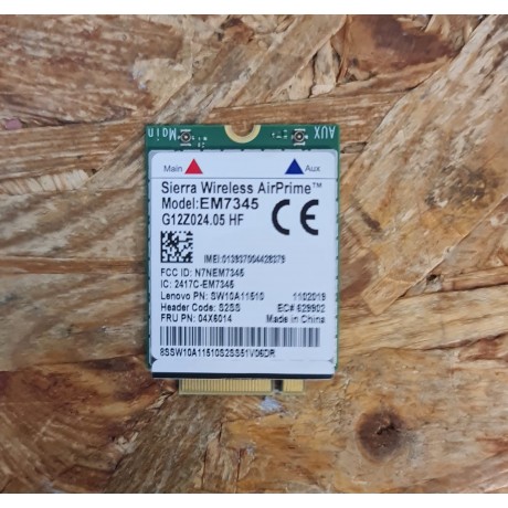 Placa Wireless Lenovo X1 Carbon Recondicionado Ref: SW10A11510